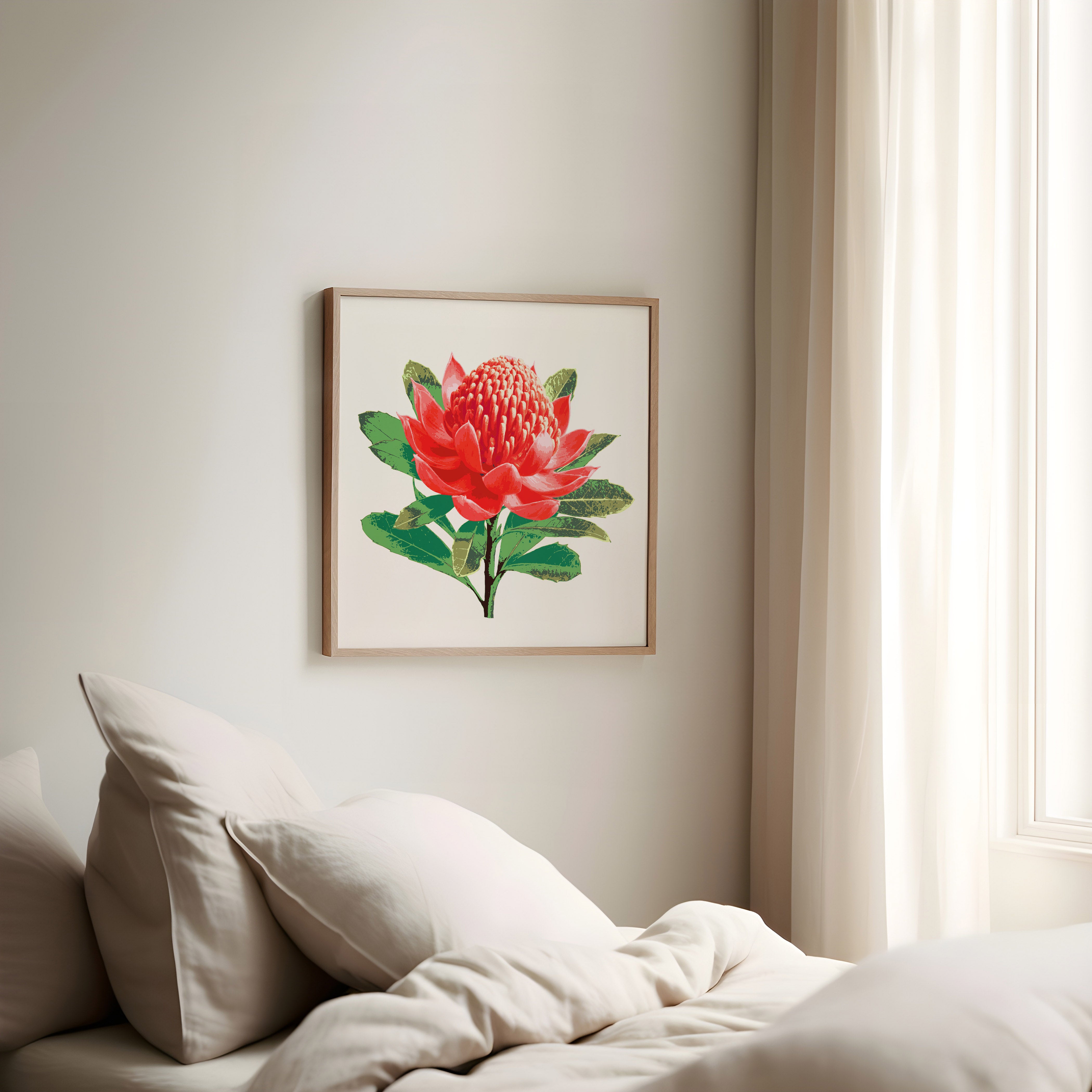 Waratah (Ember Bloom) Print