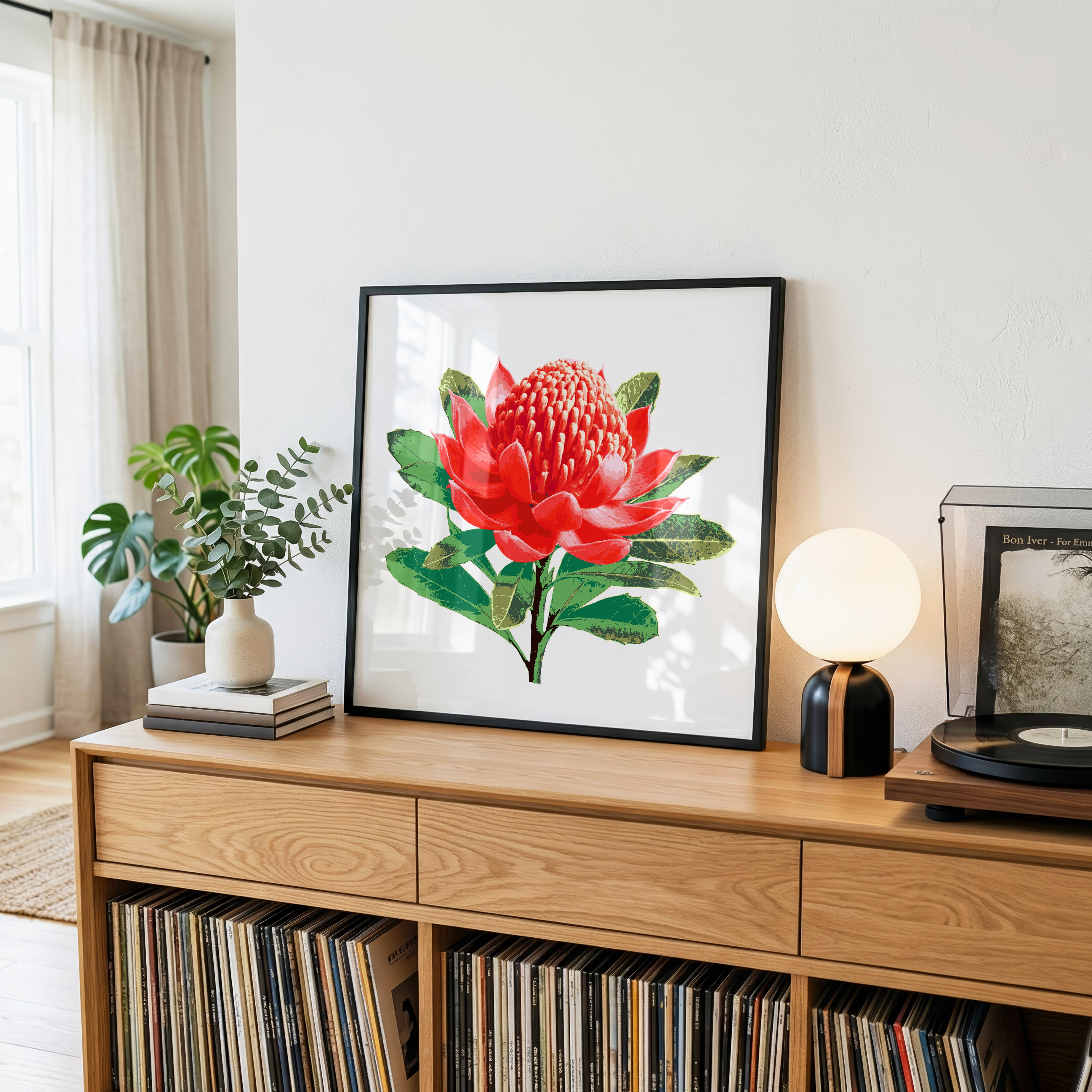 Waratah (Ember Bloom) Print