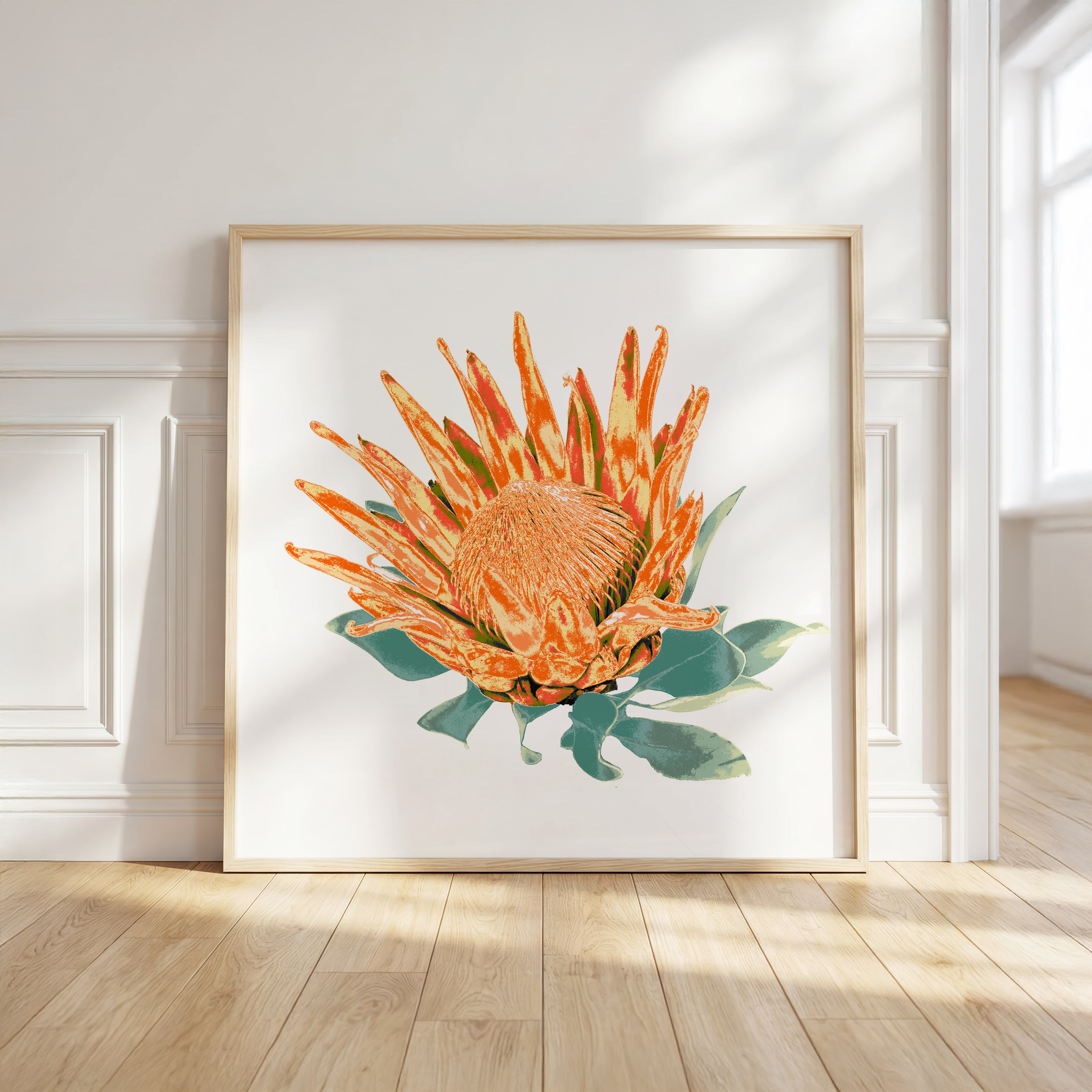 Protea (Ember Glow) Print