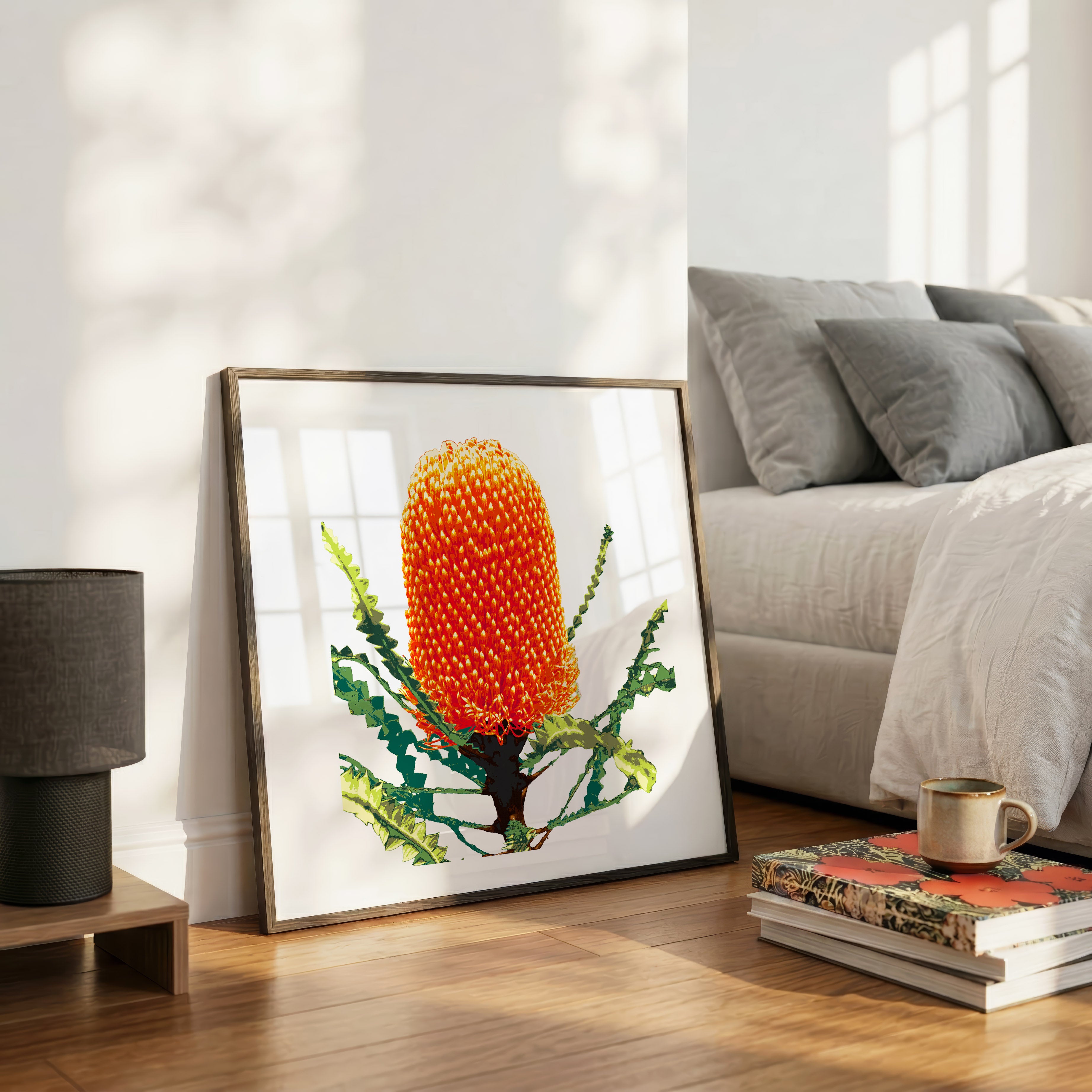 Banksia (Burnt Ember) Print