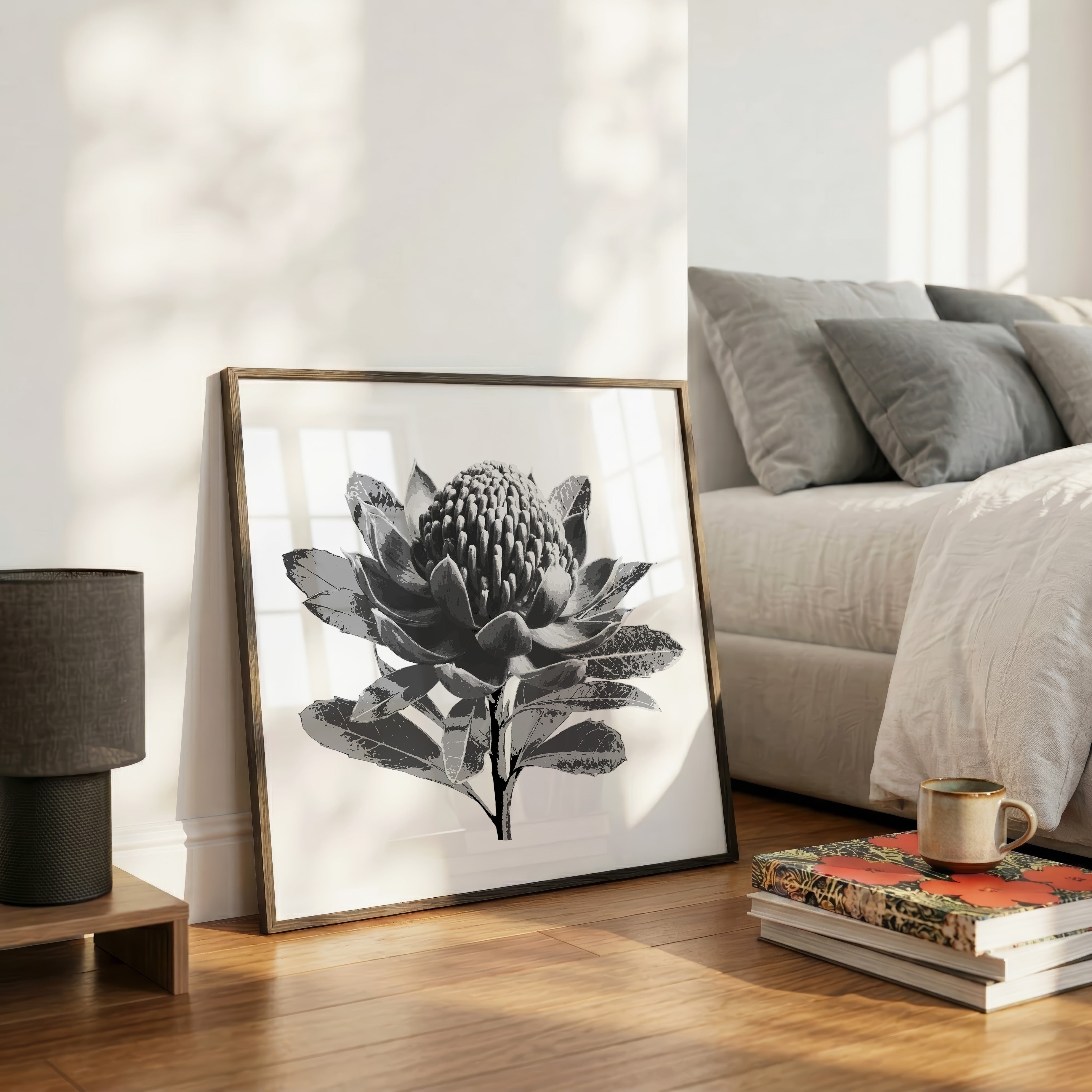 Waratah (Tonal Edition) Print