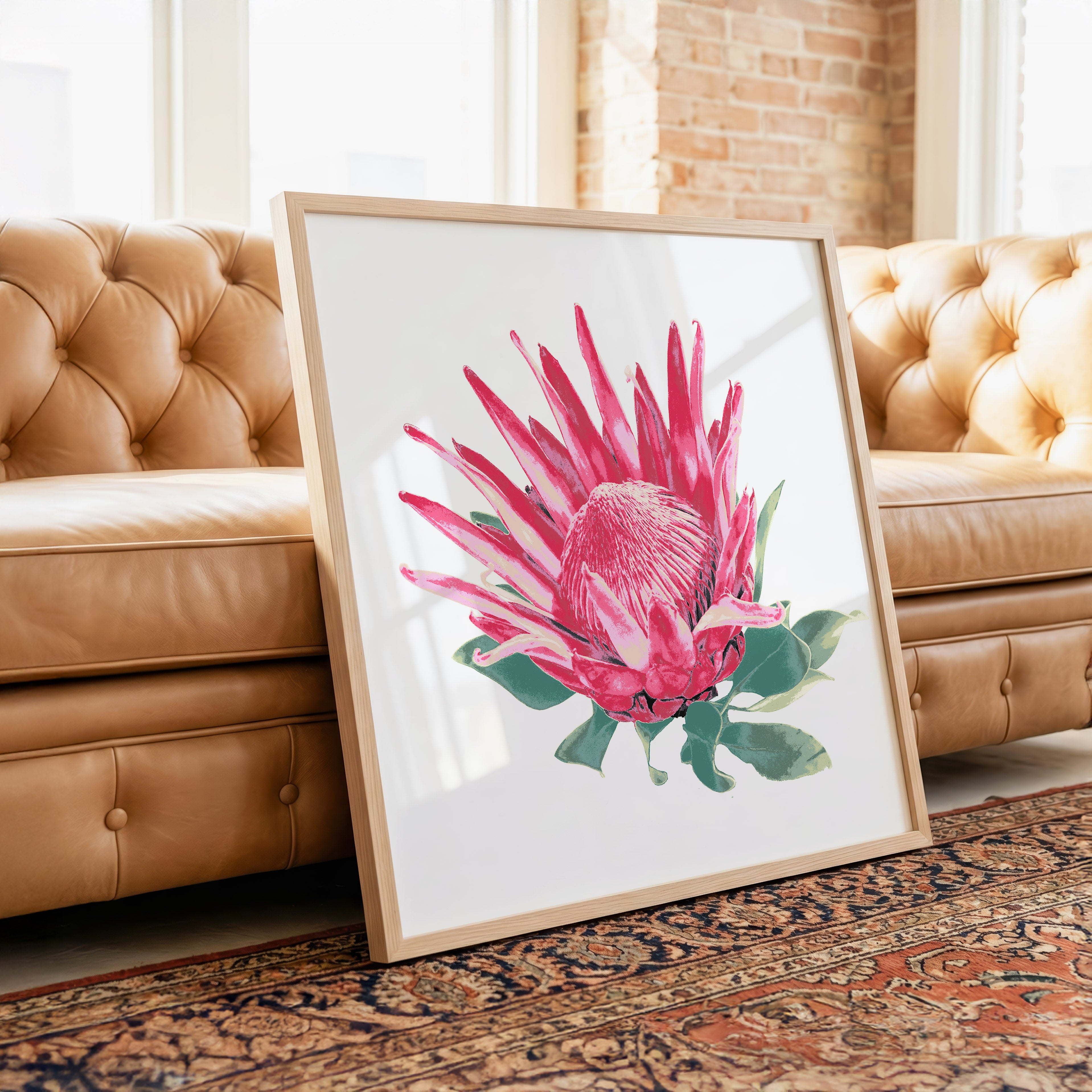 Protea (Soft Bloom) Print