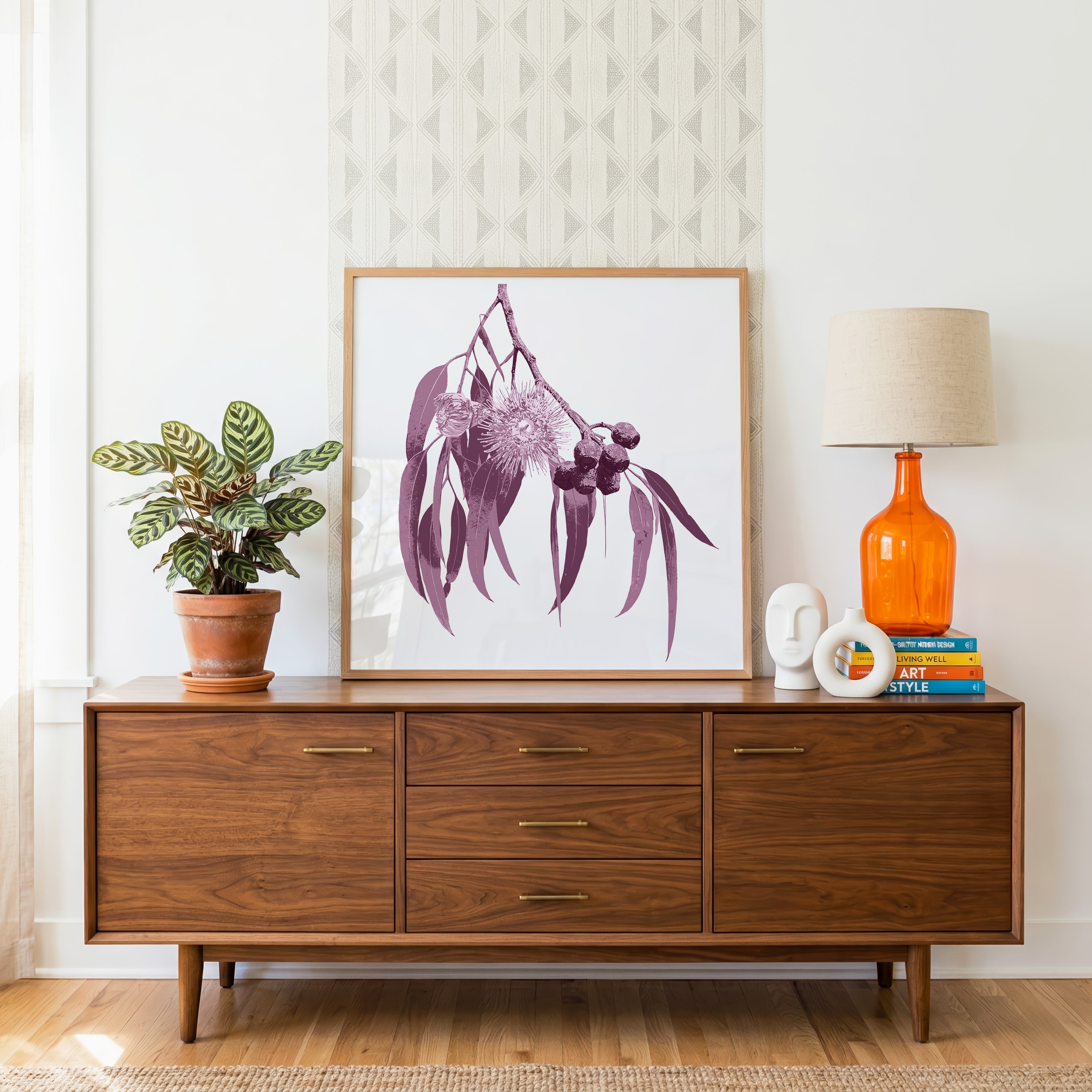 Eucalypt (Dusty Plum) Print