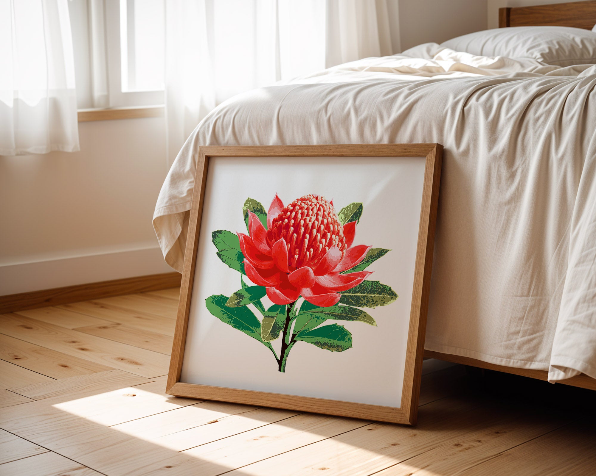 Waratah (Ember Bloom) Print