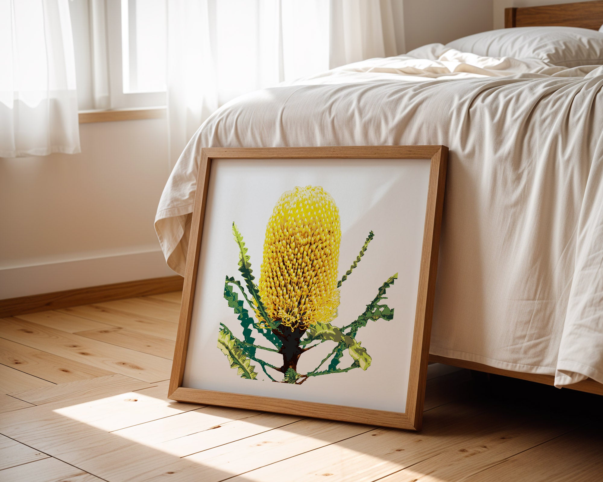 Banksia (Coastal Gold) Print