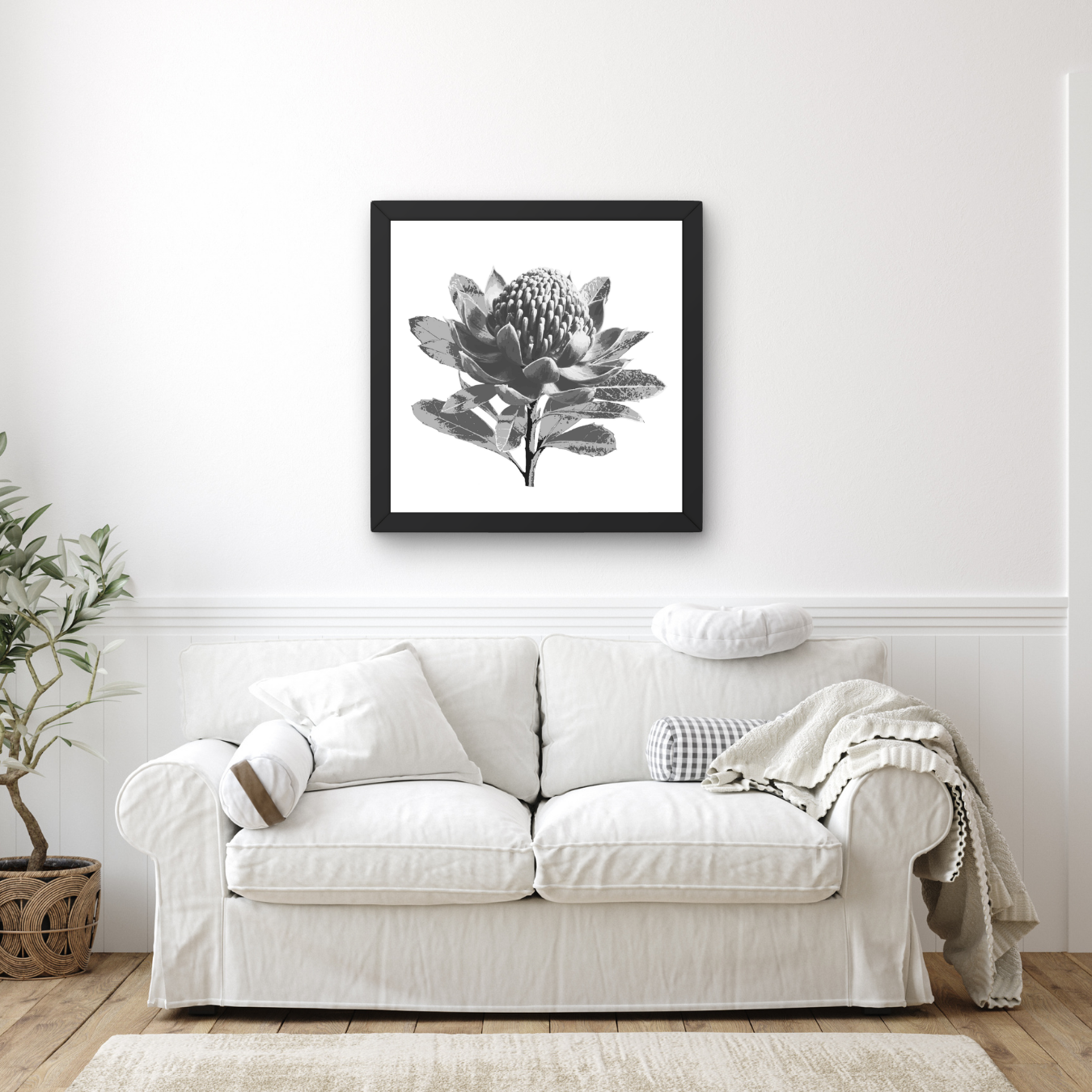 Waratah (Tonal Edition) Print