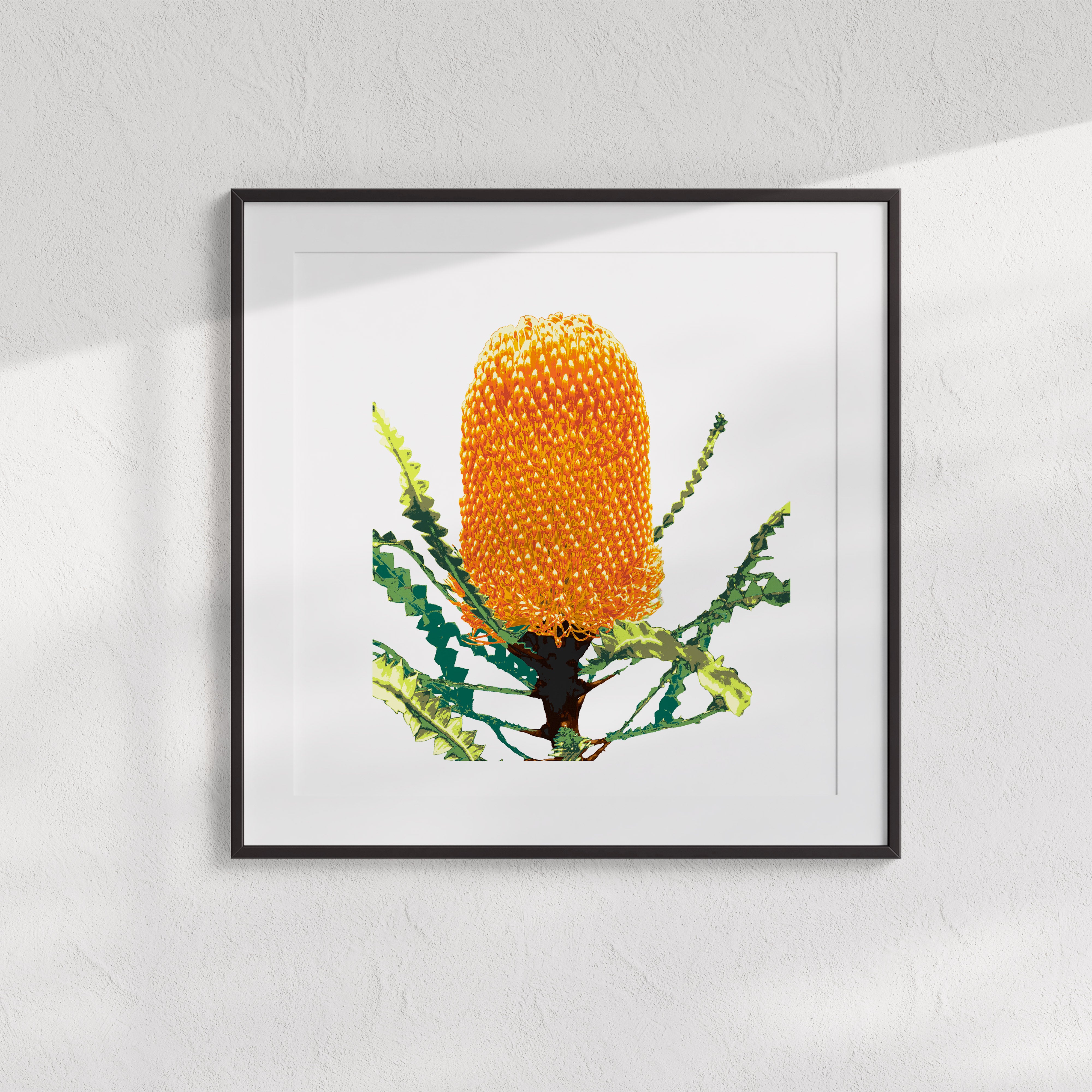 Banksia (Sunset Flame) Print
