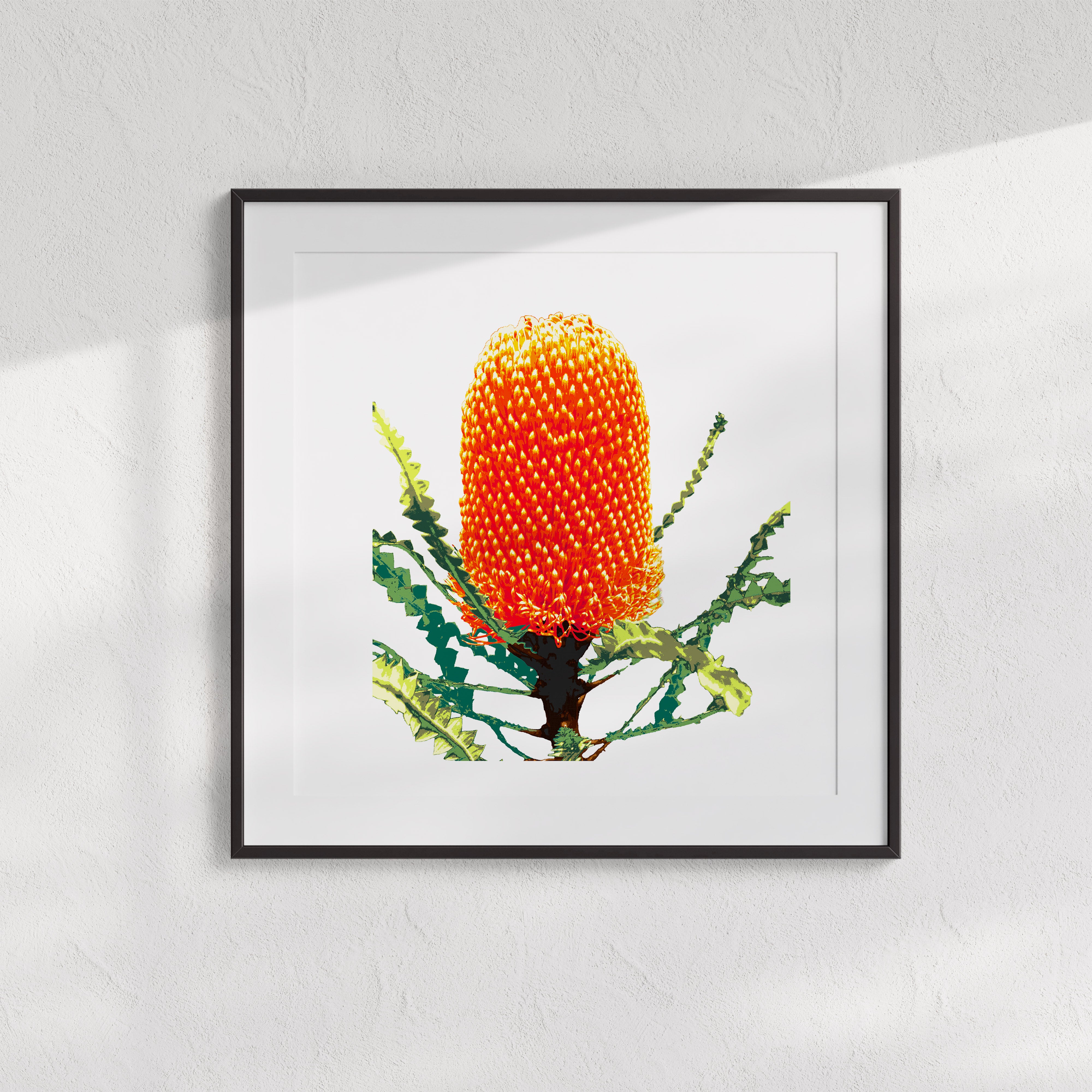 Banksia (Burnt Ember) Print