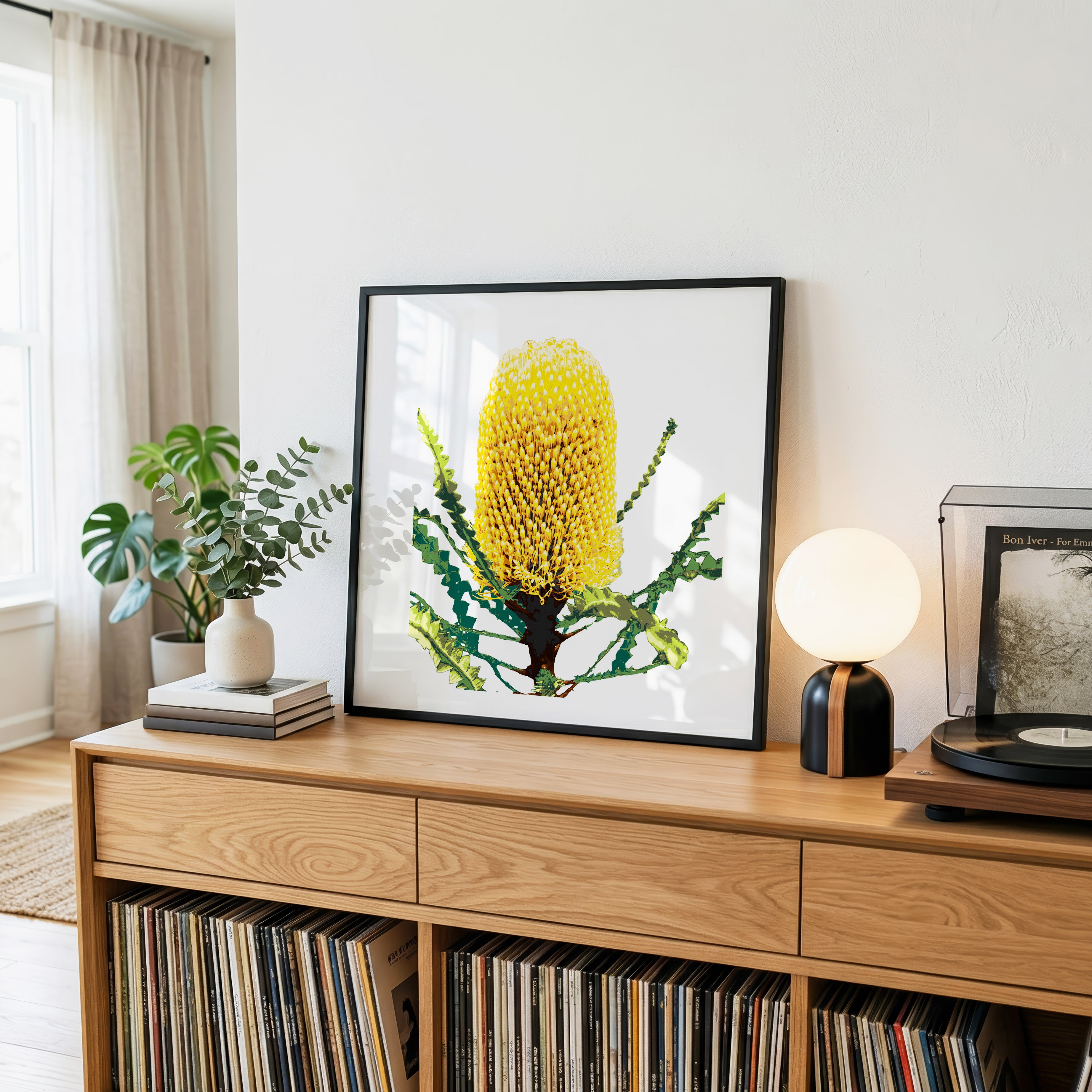 Banksia (Coastal Gold) Print