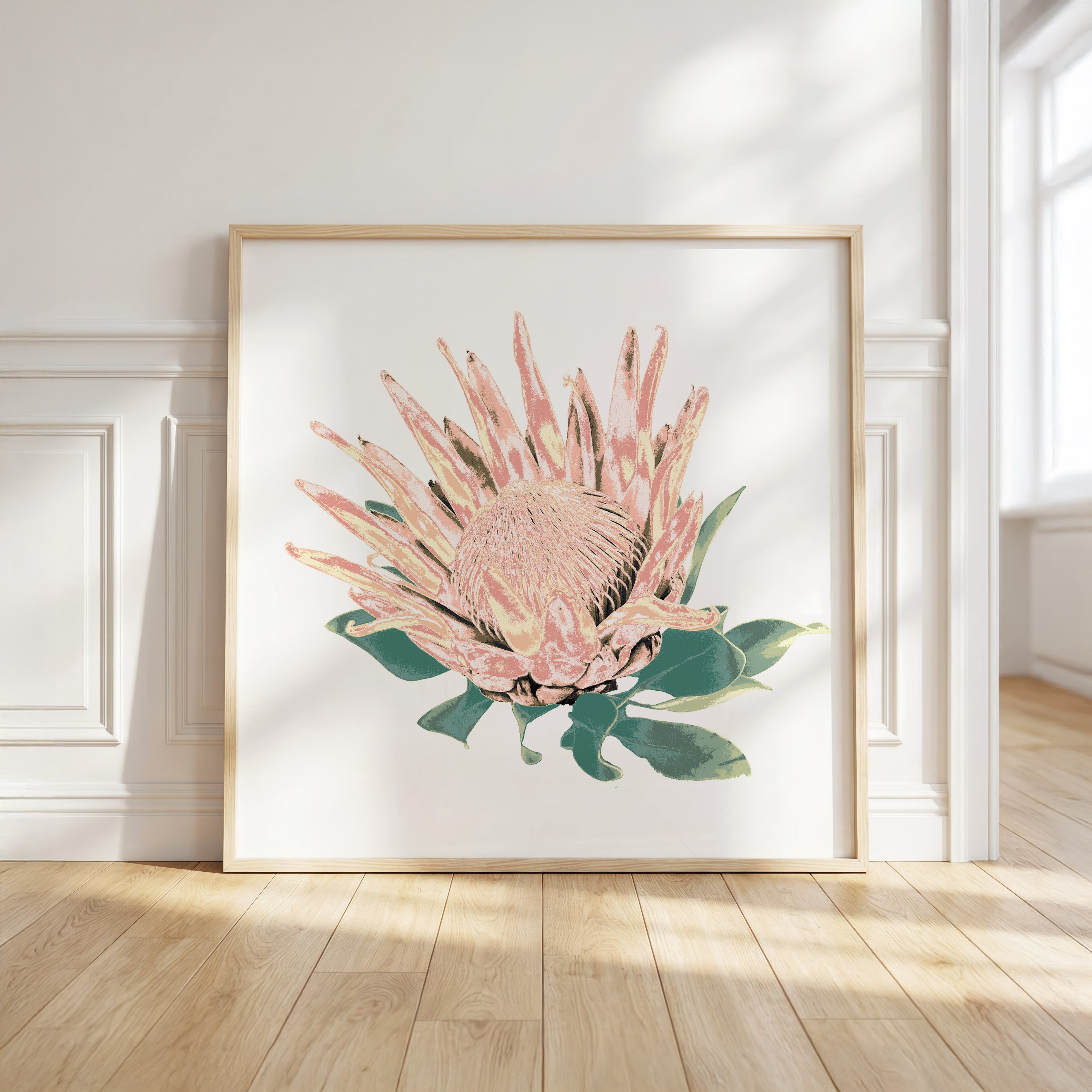 Protea (Blush Dusk) Print