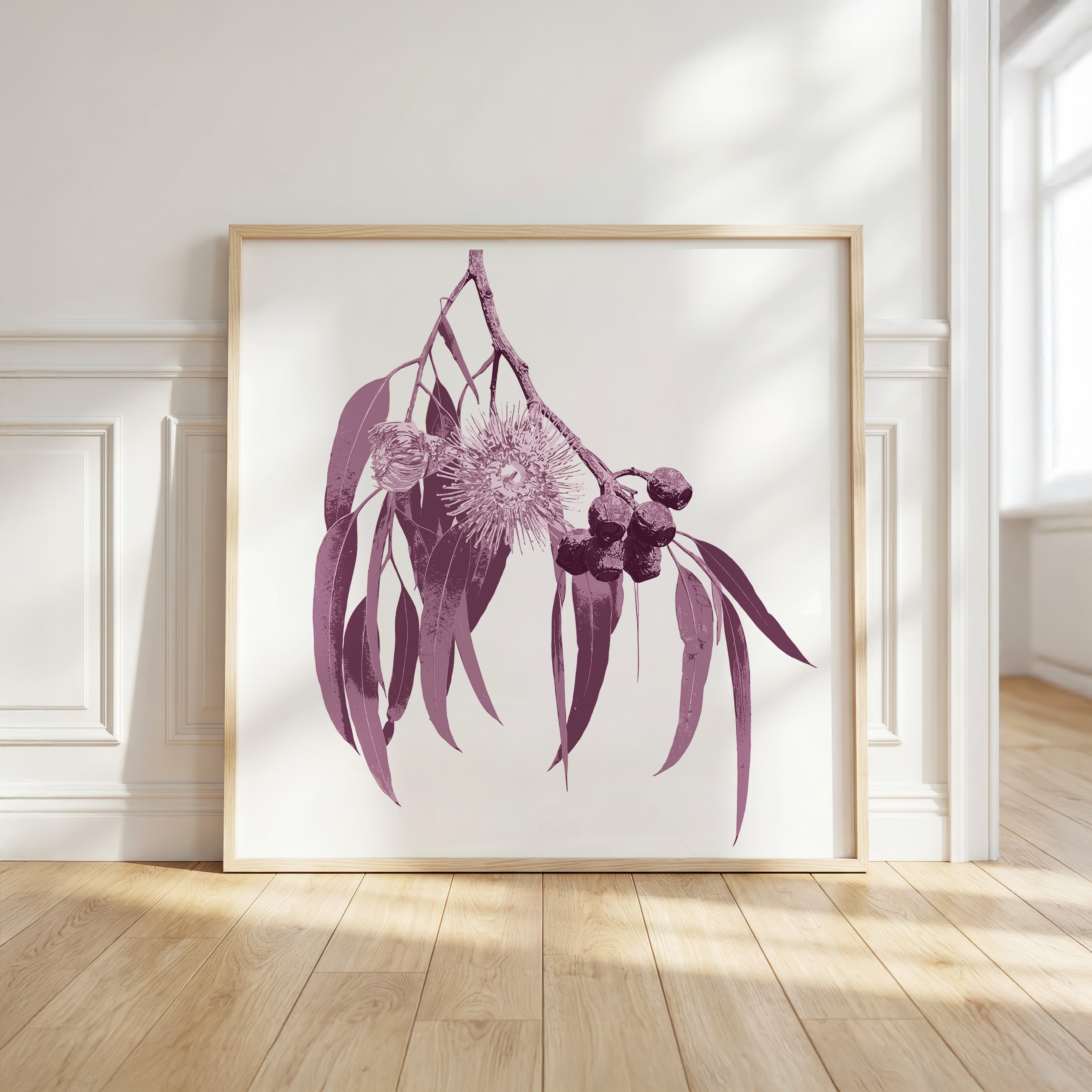 Eucalypt (Dusty Plum) Print