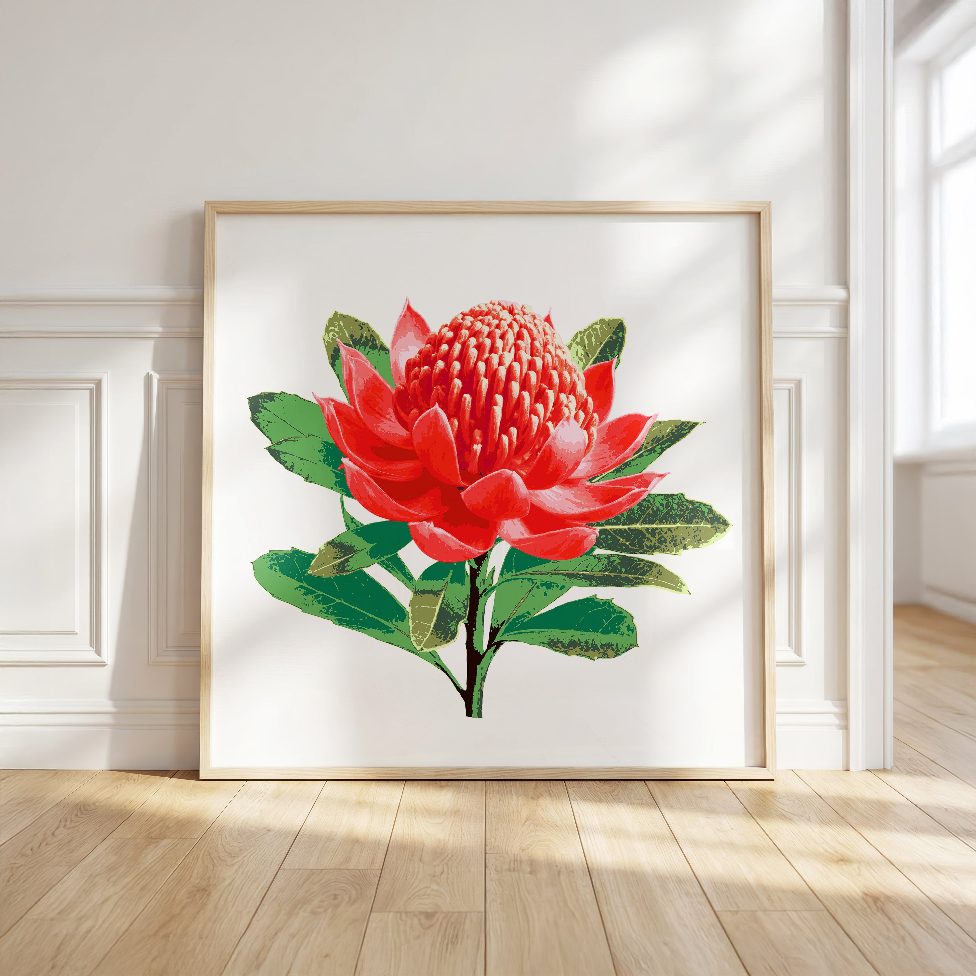 Waratah (Ember Bloom) Print