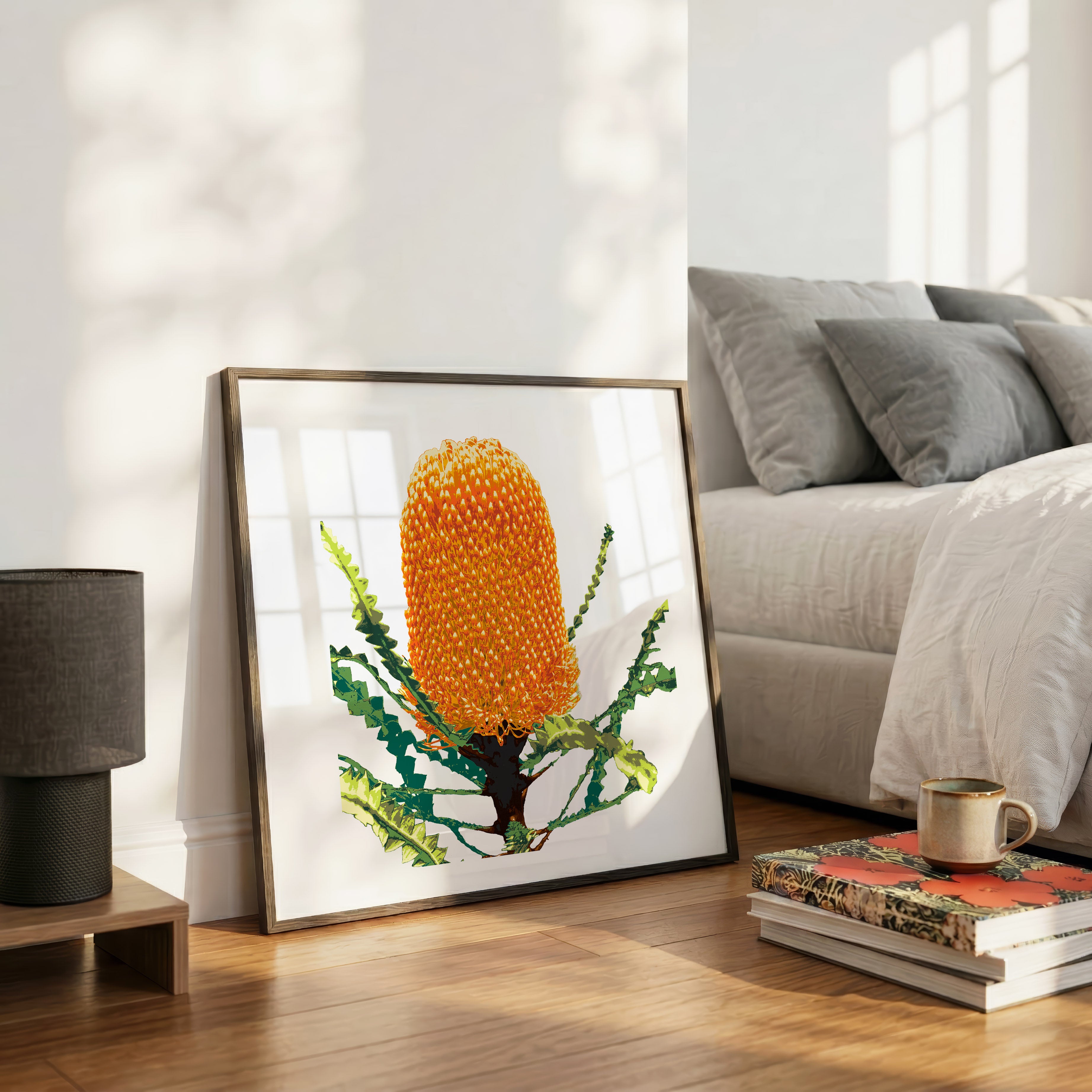 Banksia (Sunset Flame) Print