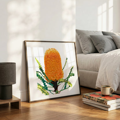 Banksia (Sunset Flame) Print