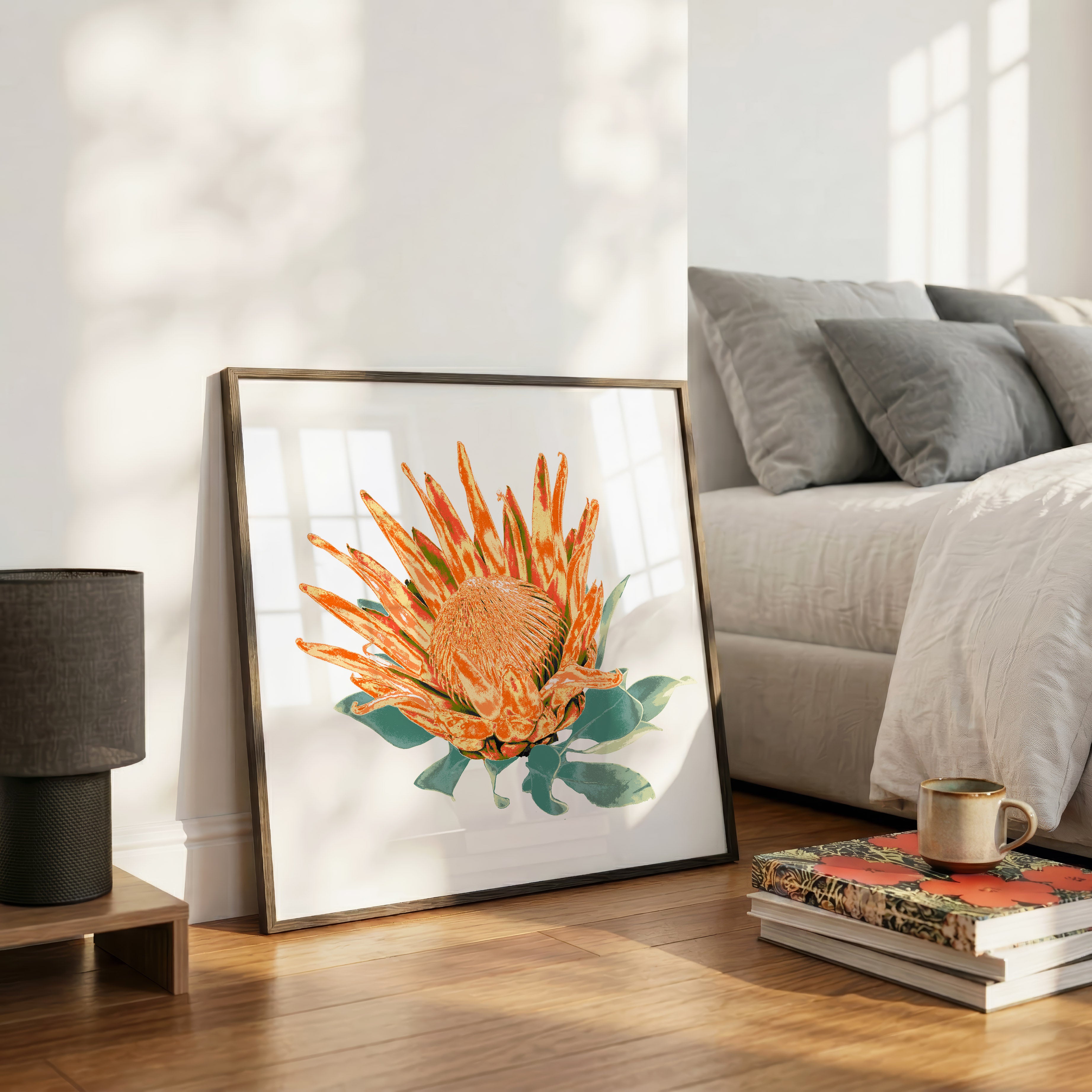 Protea (Ember Glow) Print