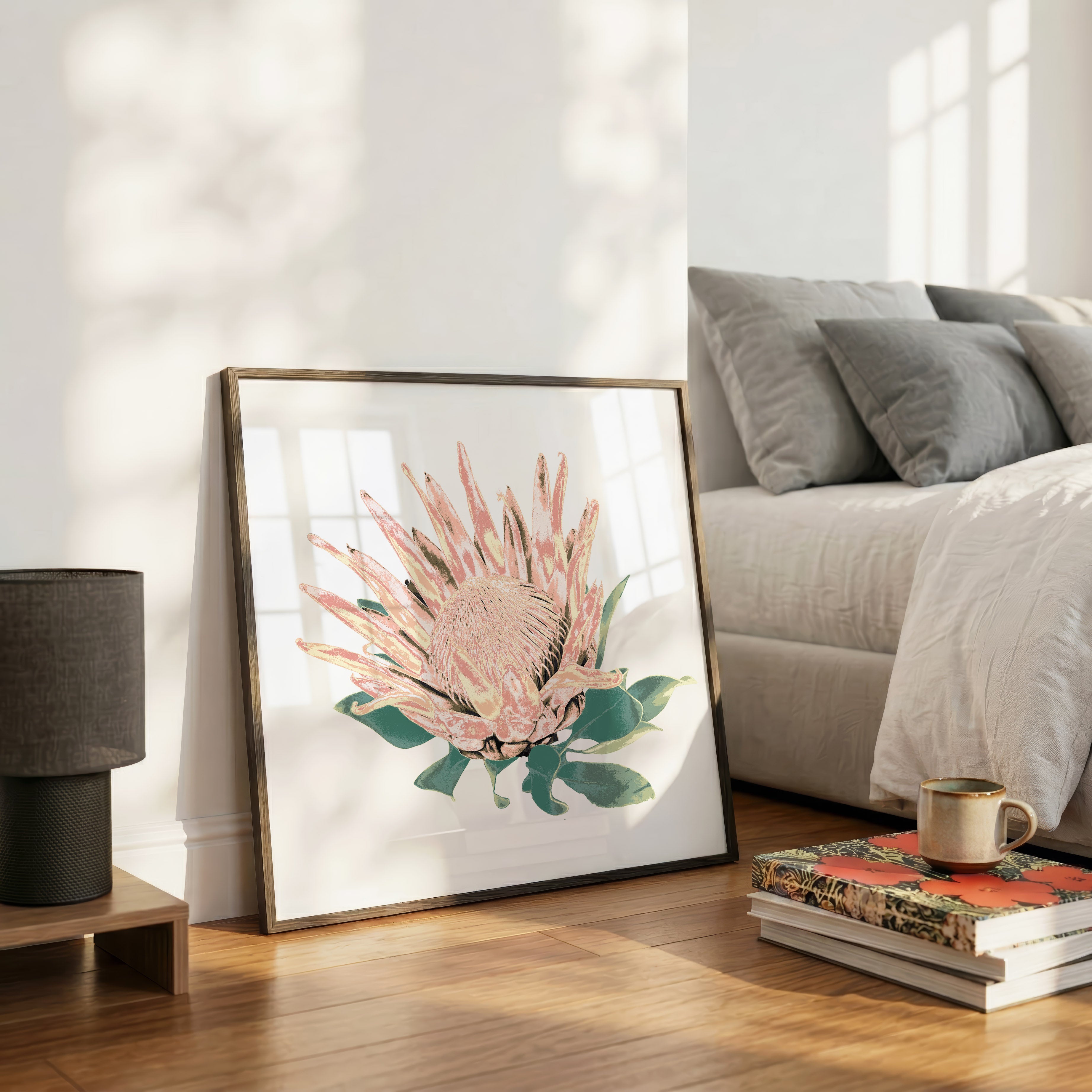 Protea (Blush Dusk) Print