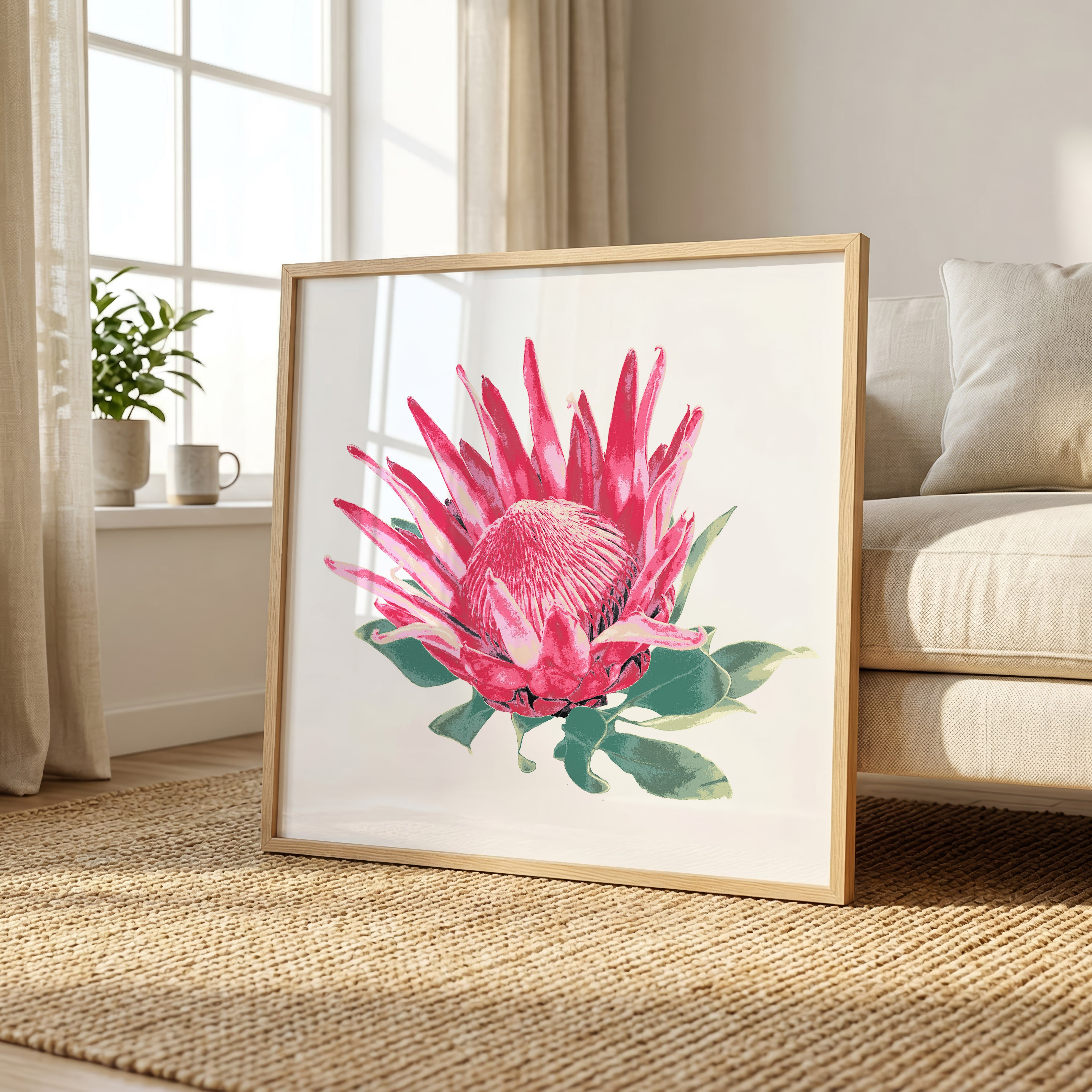 Protea (Soft Bloom) Print