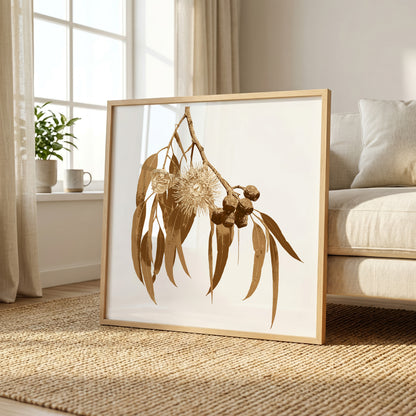 Eucalypt (Warm Earth) Print