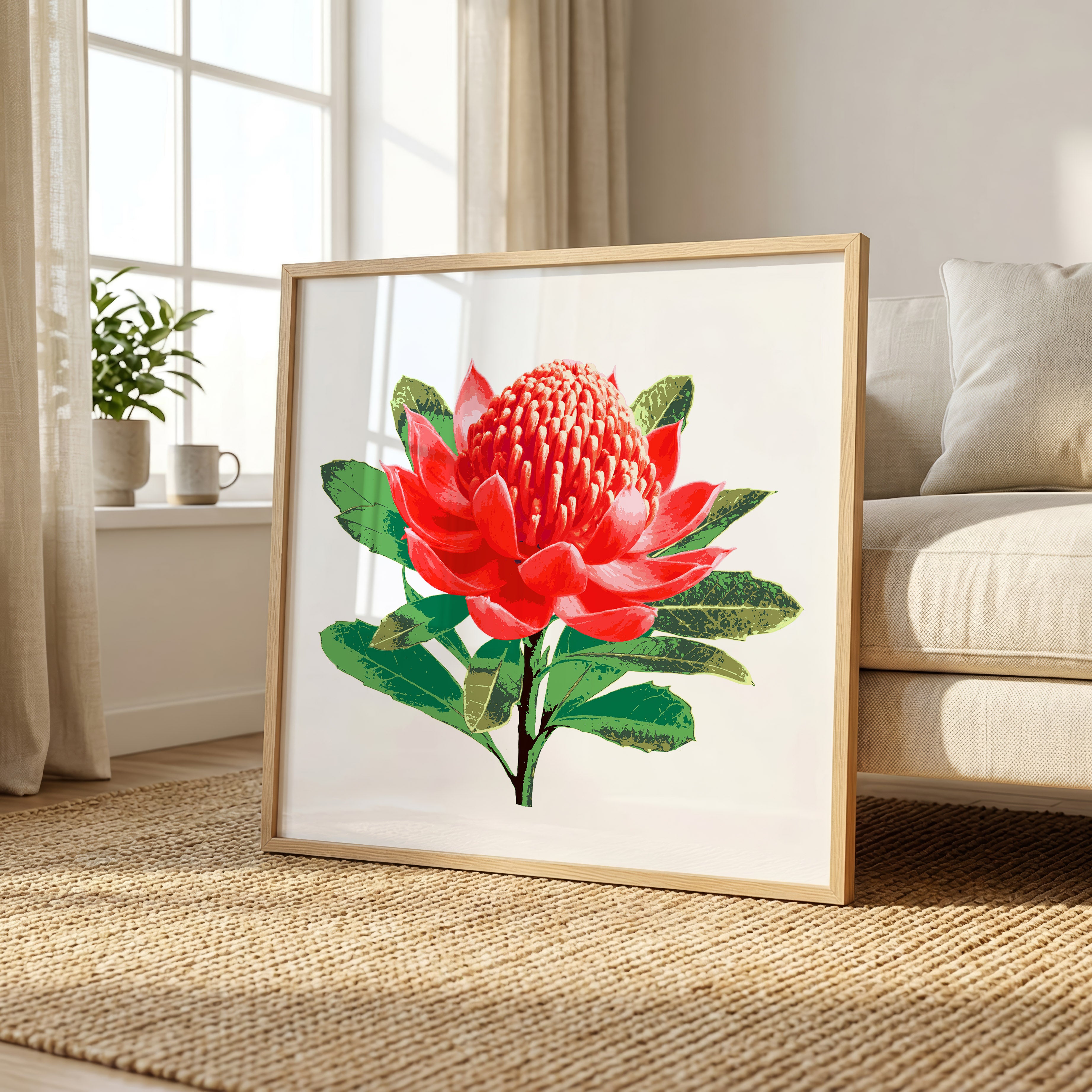 Waratah (Ember Bloom) Print