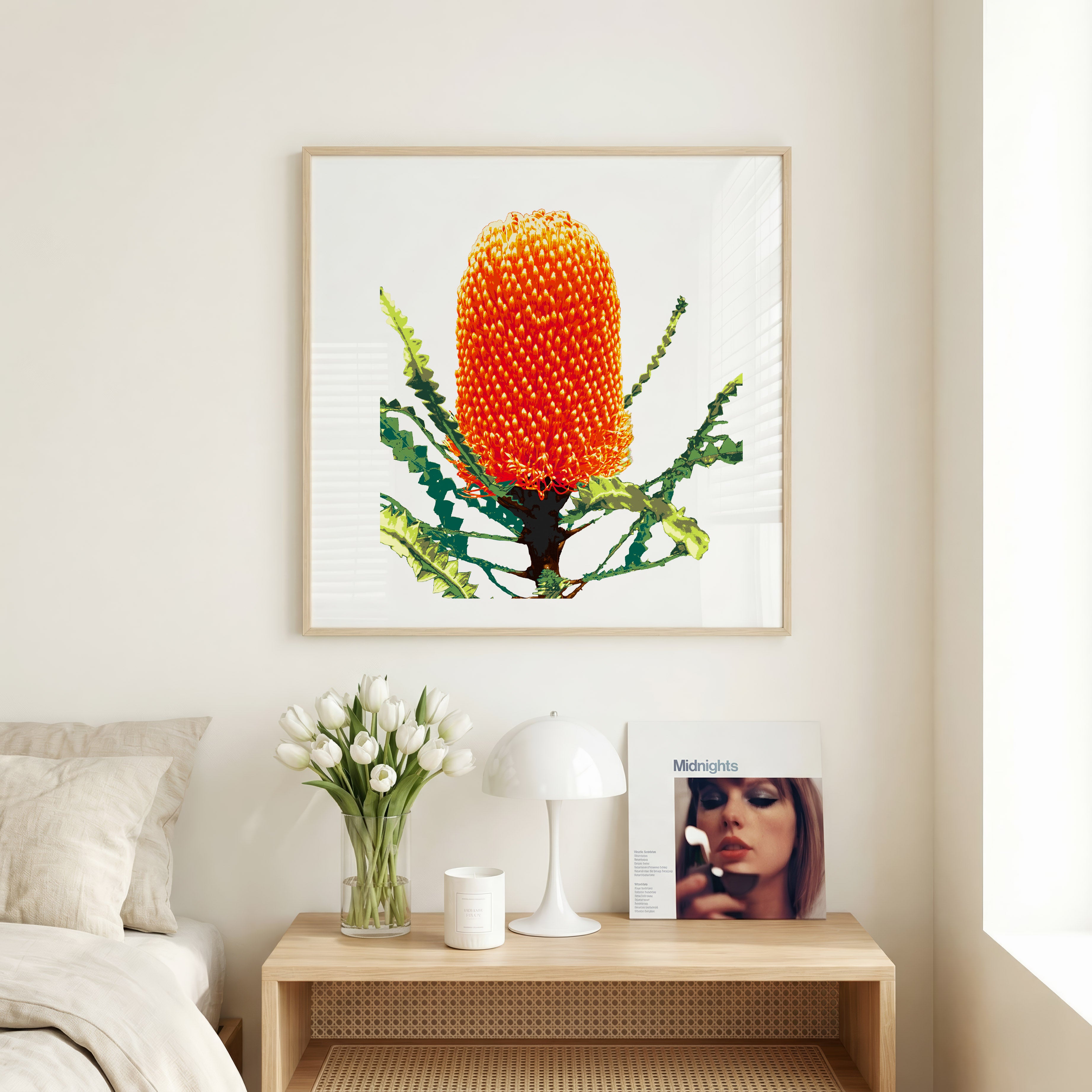 Banksia (Burnt Ember) Print