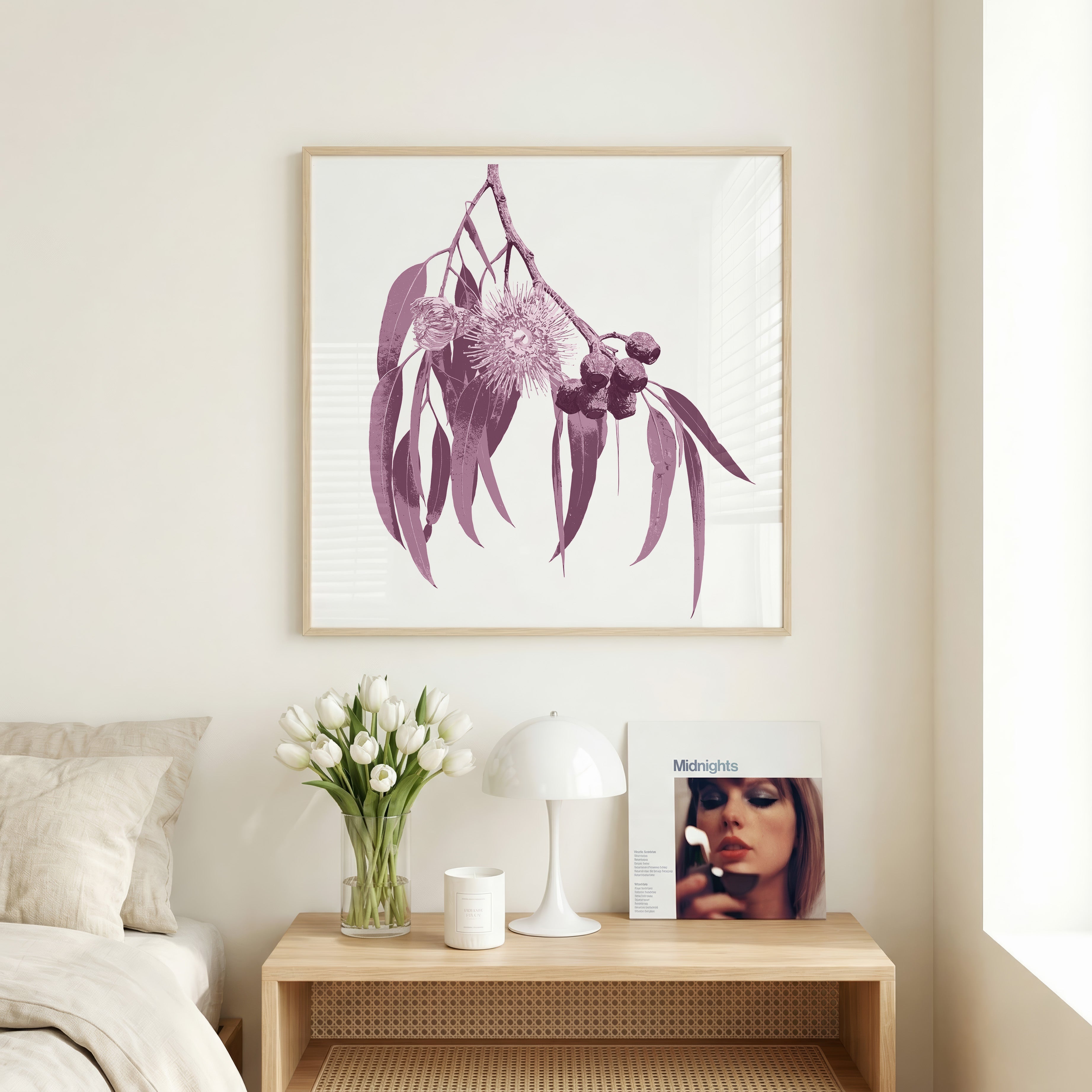 Eucalypt (Dusty Plum) Print