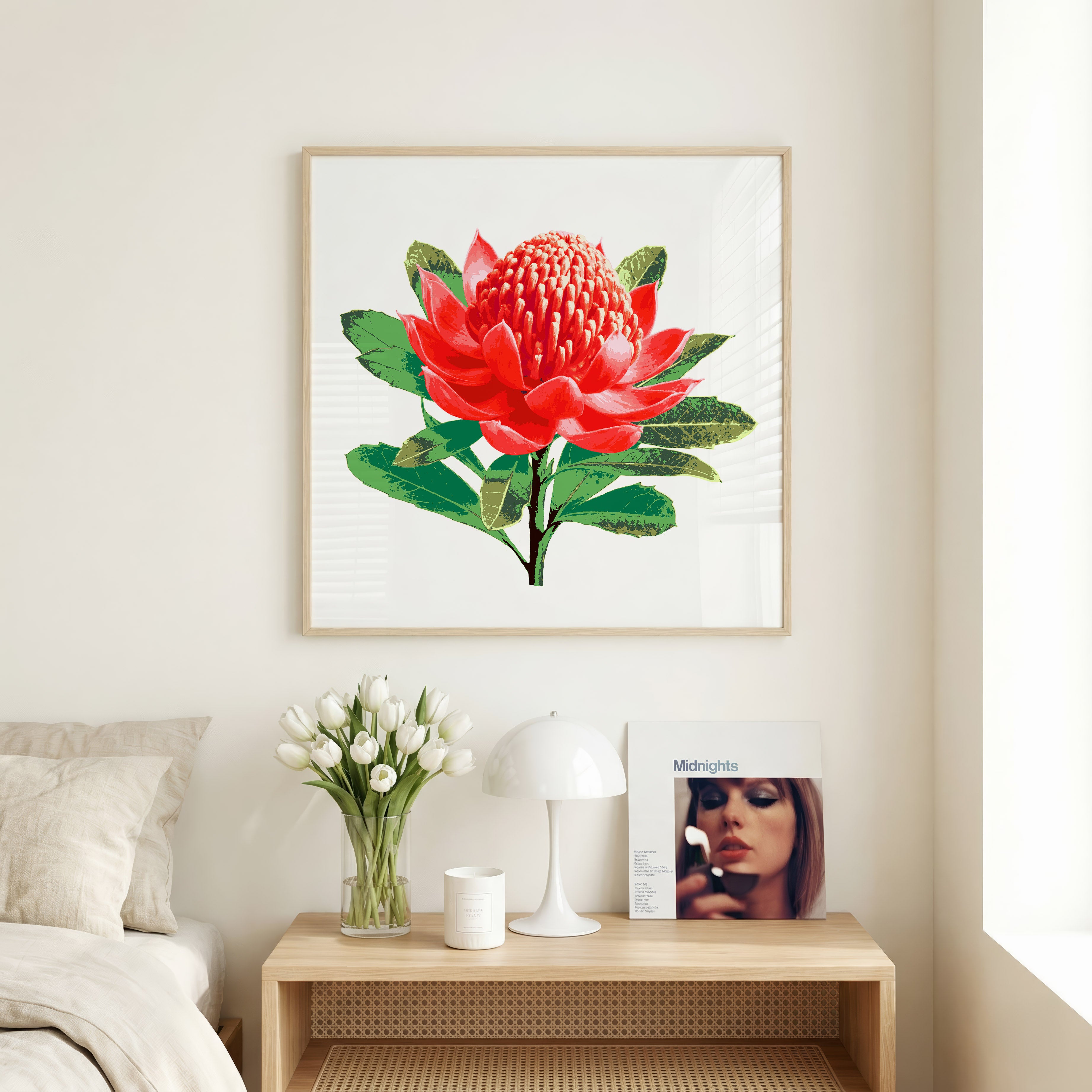 Waratah (Ember Bloom) Print