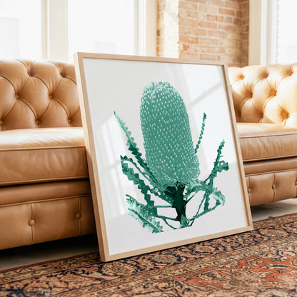 Banksia (Mineral Sage) Print