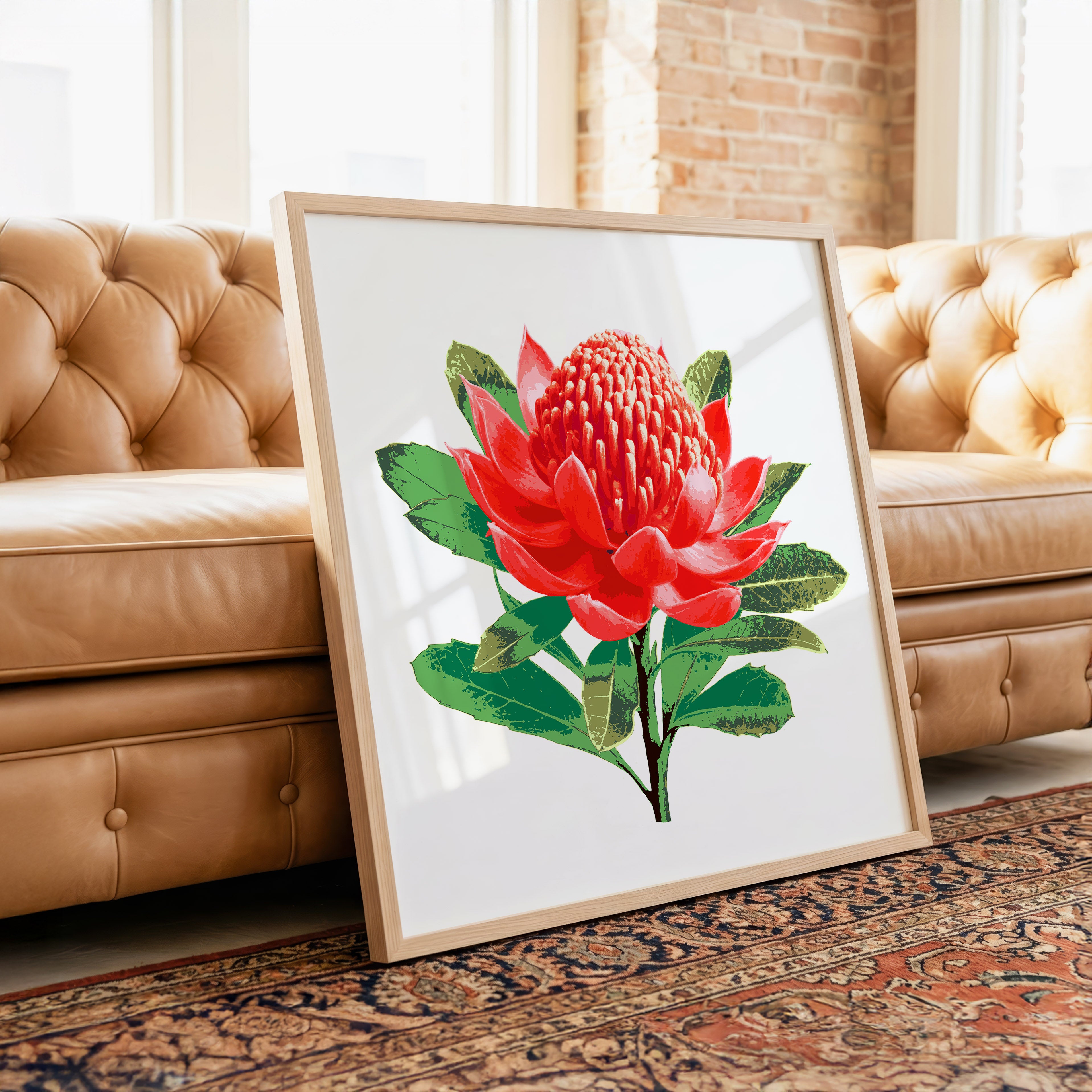 Waratah (Ember Bloom) Print