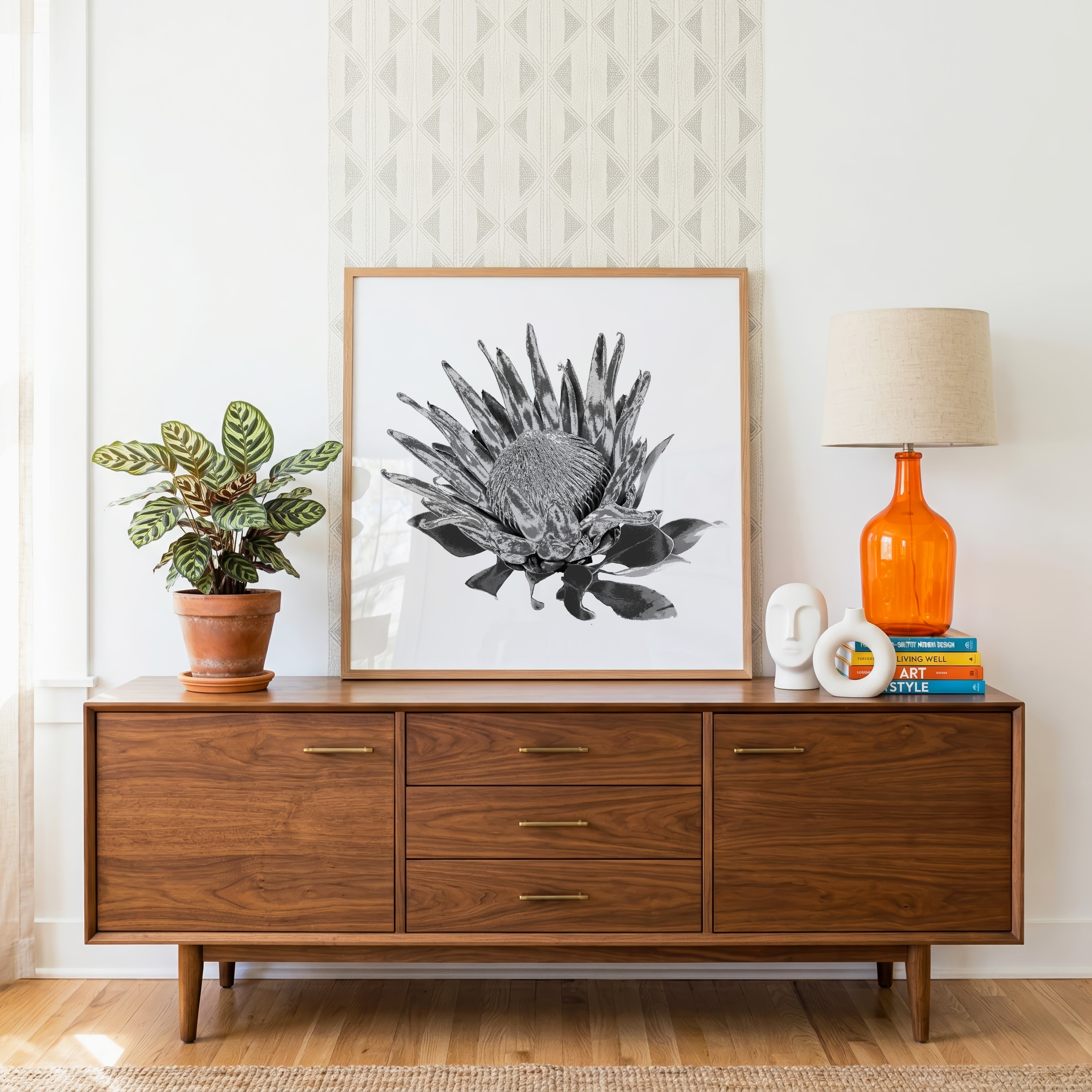 Protea (Tonal Edition) Print