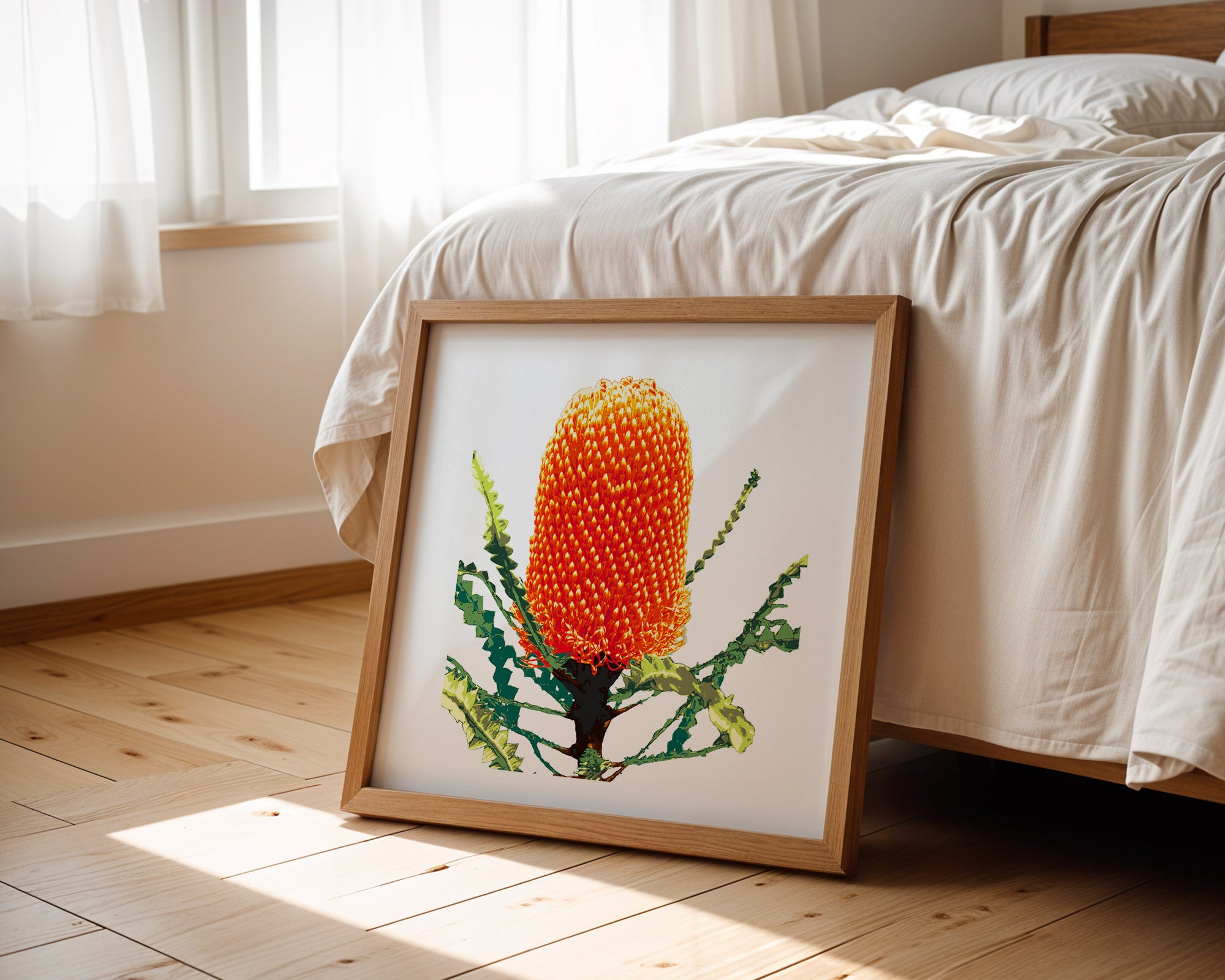 Banksia (Burnt Ember) Print