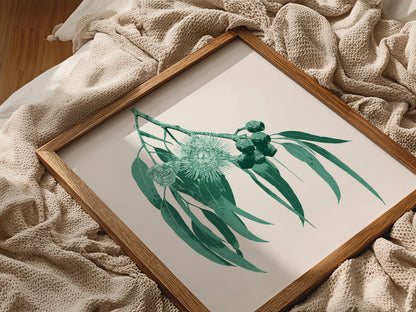 Eucalypt (Mineral Sage) Botanica Mini™ Print (20x20cm)