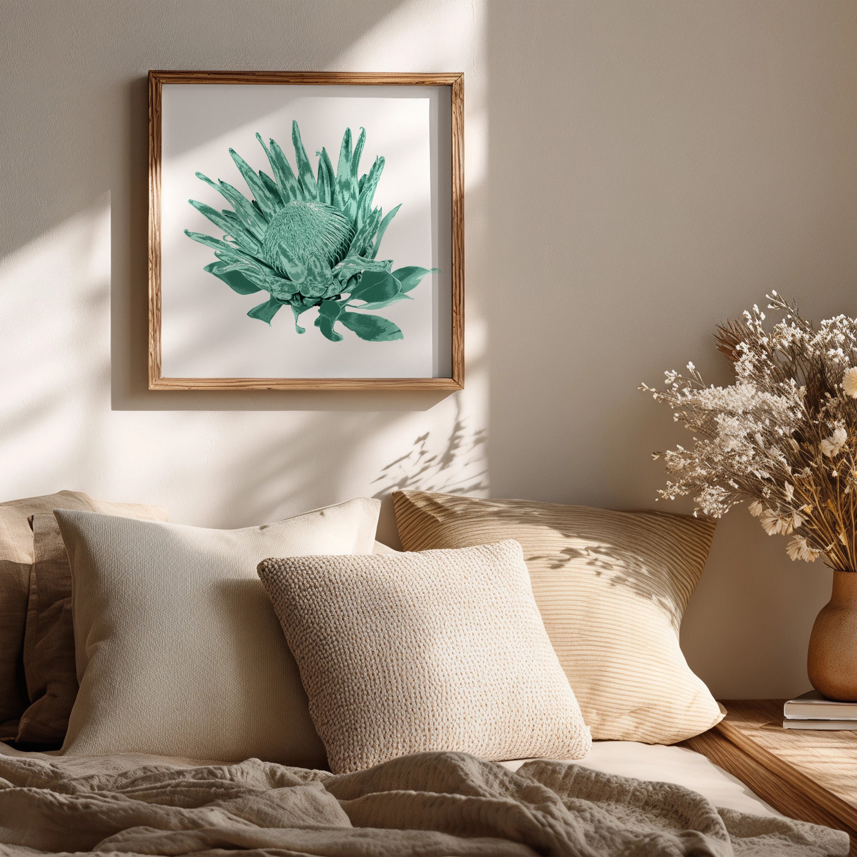 Protea (Mineral Sage) Print