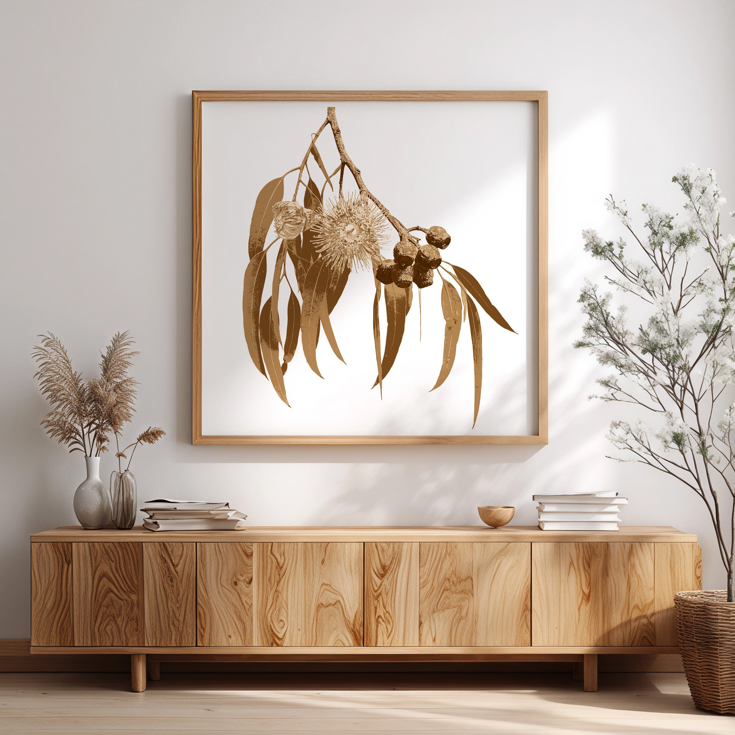 Eucalypt (Warm Earth) Print
