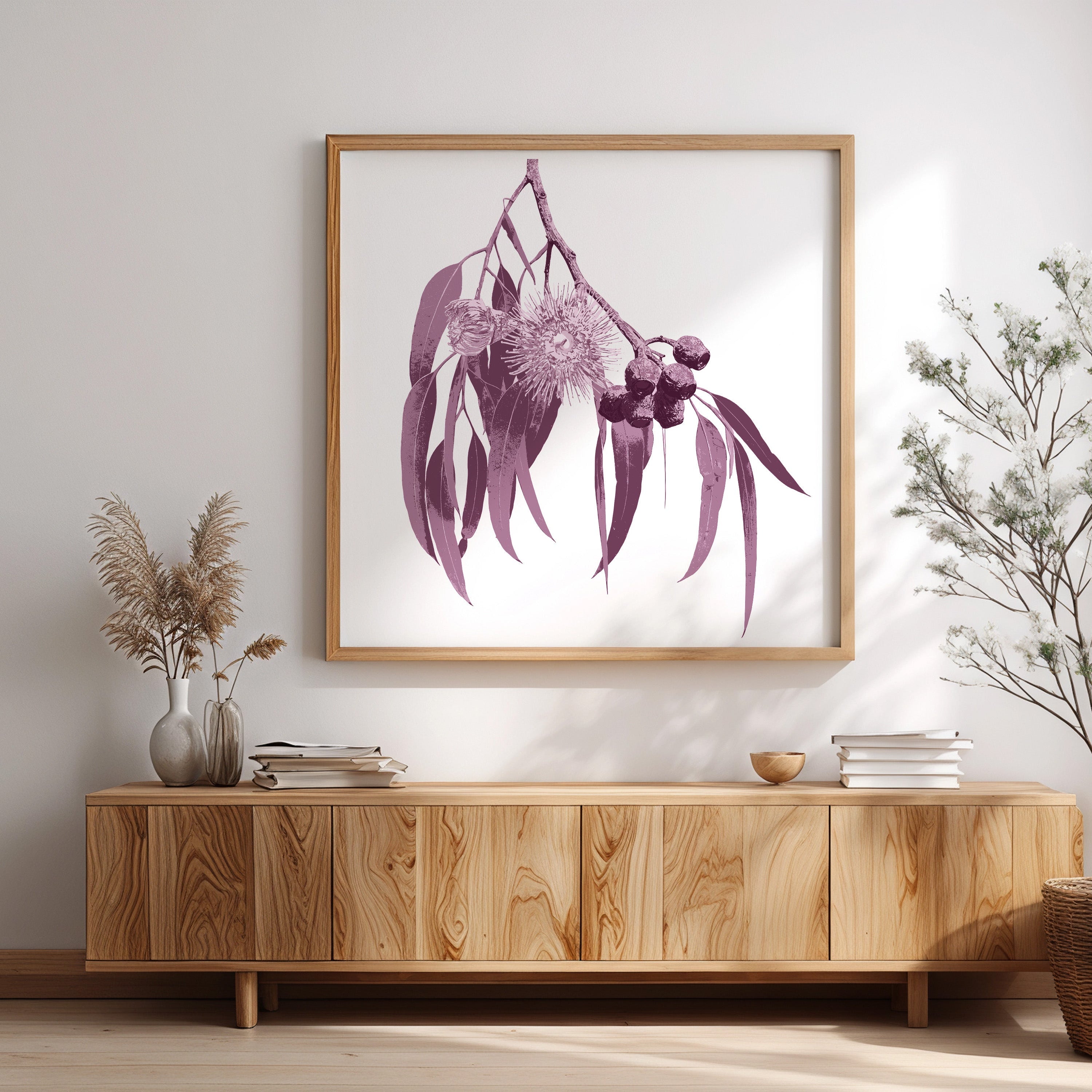 Eucalypt (Dusty Plum) Print
