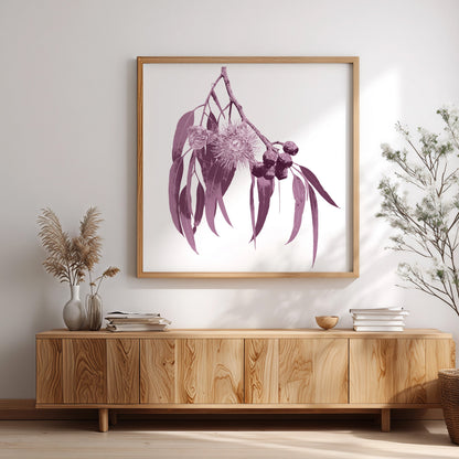 Eucalypt (Dusty Plum) Print