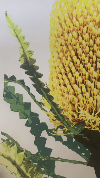 Banksia (Burnt Ember) Print